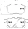 MDB3062 MINTEX Комплект тормозных колодок, дисковый тормоз