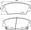 MDB3819 MINTEX Комплект тормозных колодок, дисковый тормоз