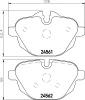 MDB82948 MINTEX Комплект тормозных колодок, дисковый тормоз