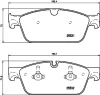 MDB83268 MINTEX Комплект тормозных колодок, дисковый тормоз