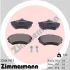 20168.190.1 ZIMMERMANN Комплект тормозных колодок, дисковый тормоз