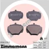 20341.175.1 ZIMMERMANN Комплект тормозных колодок, дисковый тормоз