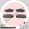 20979.195.1 ZIMMERMANN Комплект тормозных колодок, дисковый тормоз
