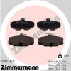 20981.135.2 ZIMMERMANN Комплект тормозных колодок, дисковый тормоз