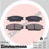 21012.150.1 ZIMMERMANN Комплект тормозных колодок, дисковый тормоз