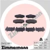 23452.190.1 ZIMMERMANN Комплект тормозных колодок, дисковый тормоз