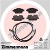 23623.170.2 ZIMMERMANN Комплект тормозных колодок, дисковый тормоз