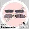 23698.170.1 ZIMMERMANN Комплект тормозных колодок, дисковый тормоз