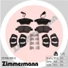 23706.180.3 ZIMMERMANN Комплект тормозных колодок, дисковый тормоз