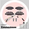 24008.185.3 ZIMMERMANN Комплект тормозных колодок, дисковый тормоз