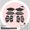 24072.175.2 ZIMMERMANN Комплект тормозных колодок, дисковый тормоз