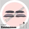 24418.170.1 ZIMMERMANN Комплект тормозных колодок, дисковый тормоз