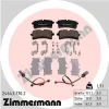 24643.170.2 ZIMMERMANN Комплект тормозных колодок, дисковый тормоз