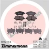 25134.170.2 ZIMMERMANN Комплект тормозных колодок, дисковый тормоз