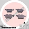 25353.165.1 ZIMMERMANN Комплект тормозных колодок, дисковый тормоз