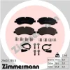 25602.170.3 ZIMMERMANN Комплект тормозных колодок, дисковый тормоз