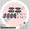25757.175.2 ZIMMERMANN Комплект тормозных колодок, дисковый тормоз