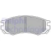 LP1506 DELPHI Комплект тормозных колодок, дисковый тормоз