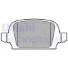 LP1677 DELPHI Комплект тормозных колодок, дисковый тормоз
