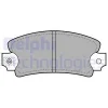 LP171 DELPHI Комплект тормозных колодок, дисковый тормоз