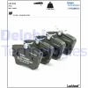 Превью - LP1745 DELPHI Комплект тормозных колодок, дисковый тормоз (фото 2)