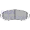 LP2046 DELPHI Комплект тормозных колодок, дисковый тормоз