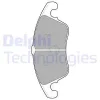 LP2099 DELPHI Комплект тормозных колодок, дисковый тормоз
