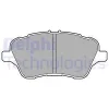 LP2474 DELPHI Комплект тормозных колодок, дисковый тормоз