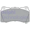 LP3362 DELPHI Комплект тормозных колодок, дисковый тормоз