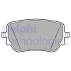 LP3439 DELPHI Комплект тормозных колодок, дисковый тормоз