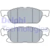 LP3536 DELPHI Комплект тормозных колодок, дисковый тормоз