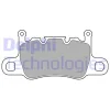LP3585 DELPHI Комплект тормозных колодок, дисковый тормоз