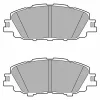 LP3647 DELPHI Комплект тормозных колодок, дисковый тормоз