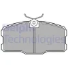 LP466 DELPHI Комплект тормозных колодок, дисковый тормоз