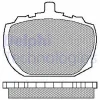 LP48 DELPHI Комплект тормозных колодок, дисковый тормоз