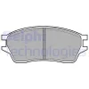 LP561 DELPHI Комплект тормозных колодок, дисковый тормоз