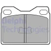 LP89 DELPHI Комплект тормозных колодок, дисковый тормоз