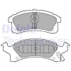 LP898 DELPHI Комплект тормозных колодок, дисковый тормоз