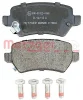 Превью - 1170004 METZGER Комплект тормозных колодок, дисковый тормоз (фото 2)