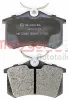 Превью - 1170022 METZGER Комплект тормозных колодок, дисковый тормоз (фото 2)