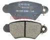 Превью - 1170042 METZGER Комплект тормозных колодок, дисковый тормоз (фото 3)