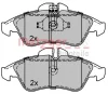 Превью - 1170071 METZGER Комплект тормозных колодок, дисковый тормоз (фото 5)