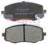 Превью - 1170108 METZGER Комплект тормозных колодок, дисковый тормоз (фото 2)