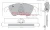Превью - 1170127 METZGER Комплект тормозных колодок, дисковый тормоз (фото 5)