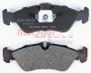 Превью - 1170179 METZGER Комплект тормозных колодок, дисковый тормоз (фото 2)