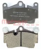 Превью - 1170191 METZGER Комплект тормозных колодок, дисковый тормоз (фото 2)