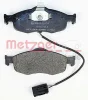 Превью - 1170267 METZGER Комплект тормозных колодок, дисковый тормоз (фото 2)