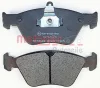 Превью - 1170279 METZGER Комплект тормозных колодок, дисковый тормоз (фото 2)