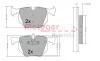 Превью - 1170318 METZGER Комплект тормозных колодок, дисковый тормоз (фото 5)