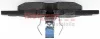 Превью - 1170368 METZGER Комплект тормозных колодок, дисковый тормоз (фото 4)